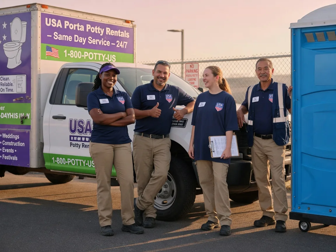 Porta Potty Rental company in Watts, OK